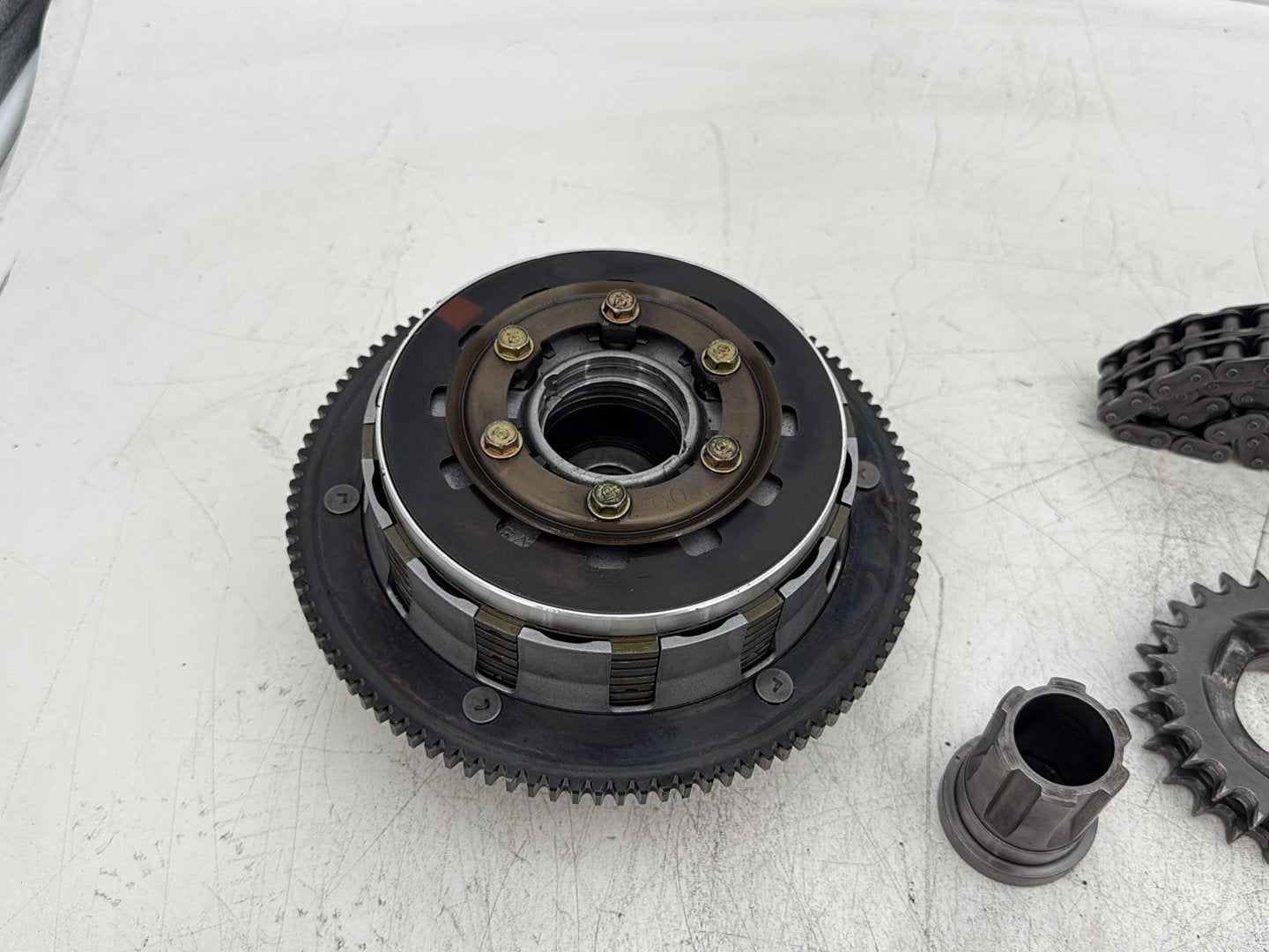2006 Harley Electra Glide Touring Classic FLHTCI OEM Clutch Basket Chain Tensioner Kit