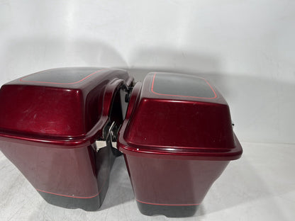 1999 - 2006 Harley-Davidson Touring Electra Glide Classic Left Right Saddlebags Luggage NOKey