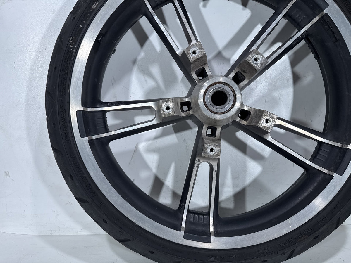 2013 Harley Street Glide Touring FLHX OEM Front Wheel Rim Tire 130/60B19