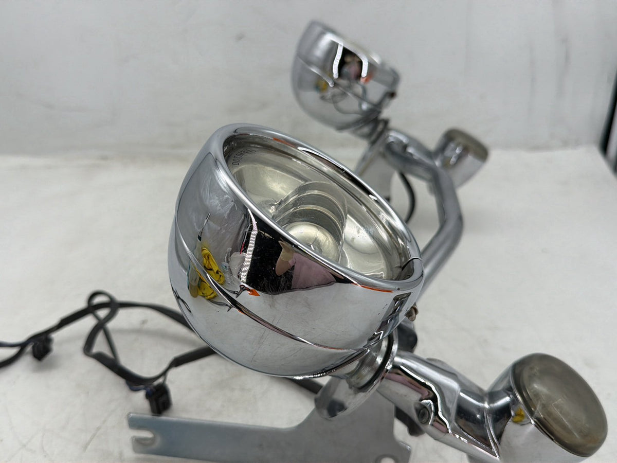 2006 Harley Electra Glide Touring Ultra FLHTCUI OEM Front Turn Signal Indicators Aux Light Bar