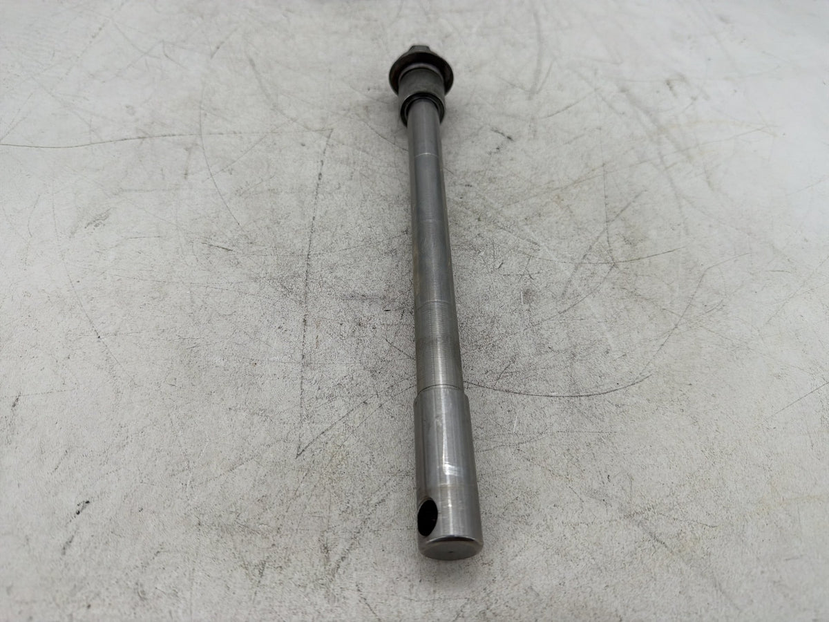 2004 Harley Heritage Softail Classic FLSTCI OEM Front Wheel Axle Bolt Shaft
