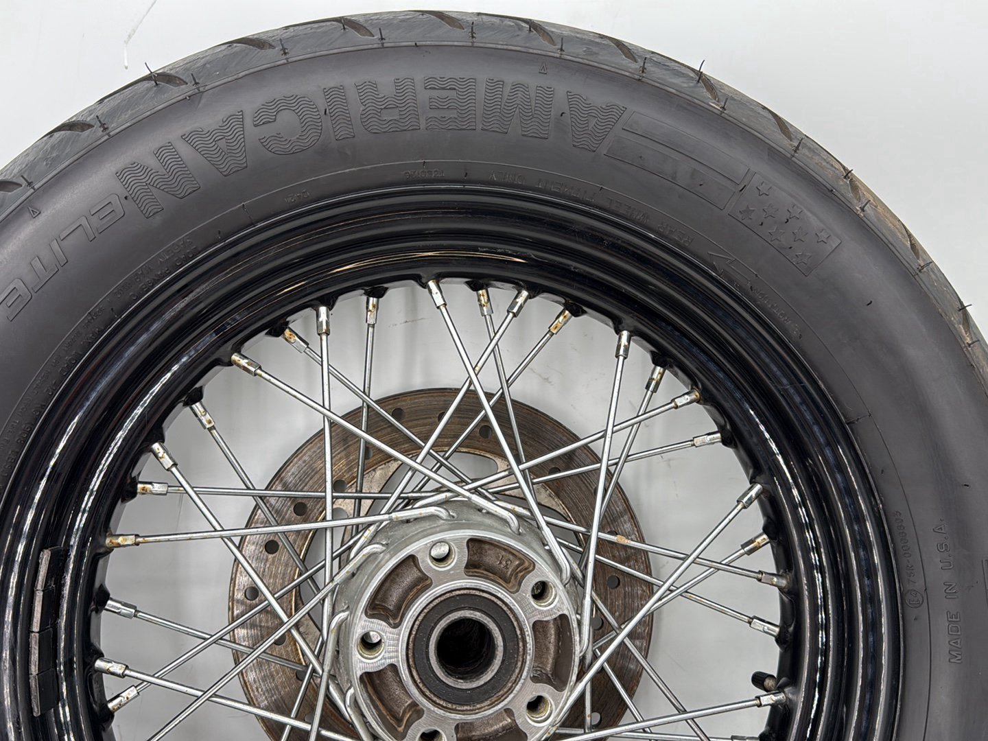 2013 Harley Forty-Eight Sportster 1200X OEM Rear Wheel Rim Tire Spoked