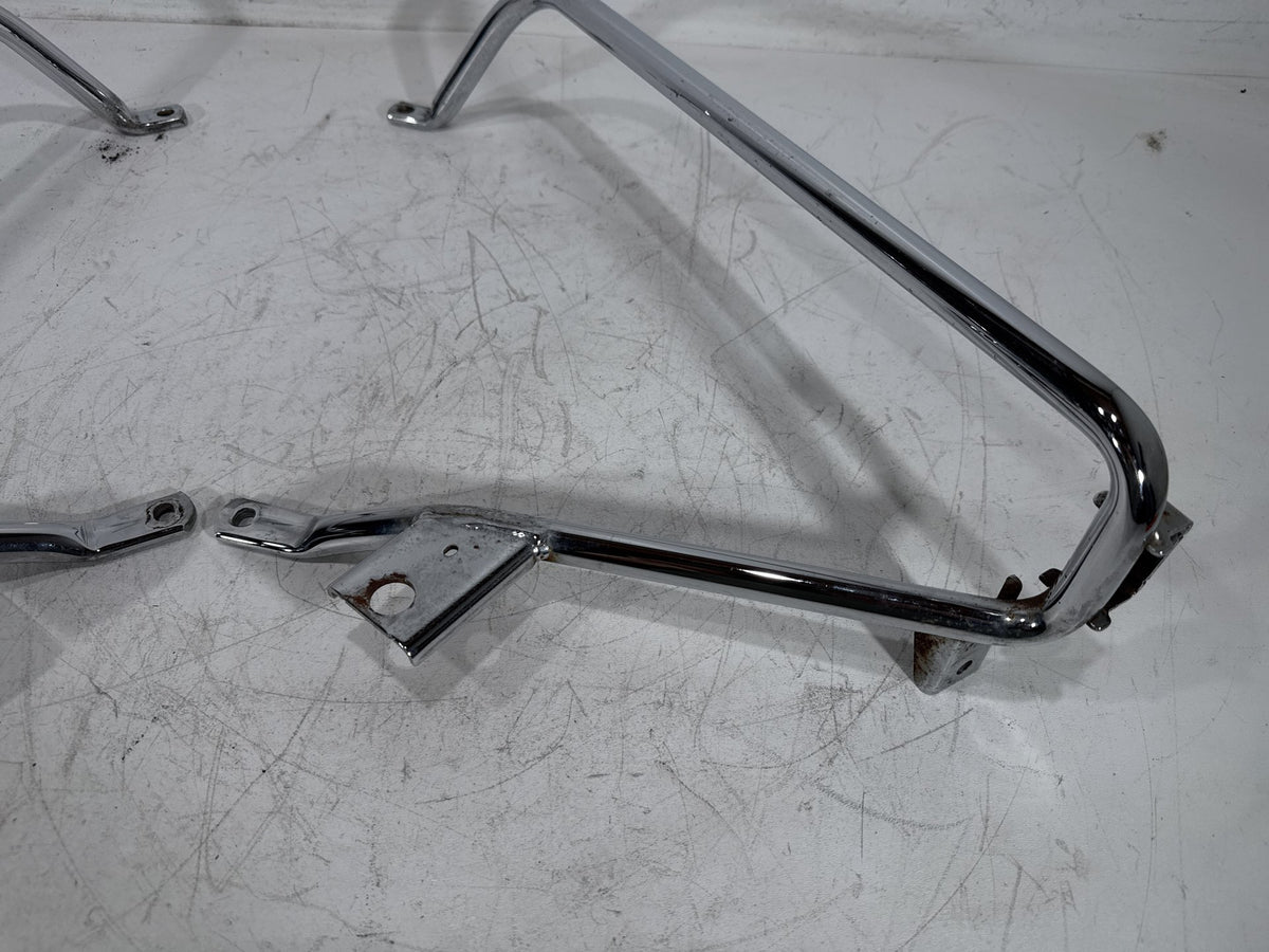 2011 Harley Street Glide Touring OEM Rear Left Right Saddlebag Guard Rails Bar