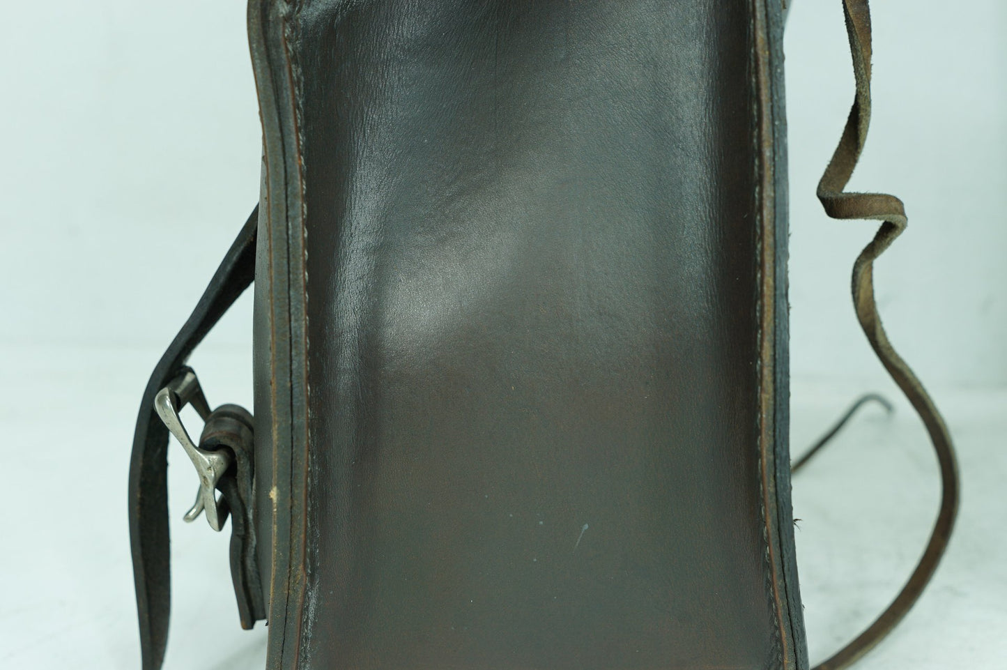 1984 - 1990 Harley-Davidson Sportster  Rear Left Right Saddlebags Luggage Leather Vintage