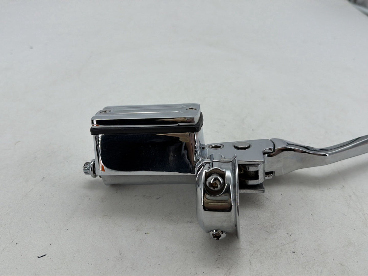 1990 Harley Electra Glide Touring Front Right Brake Lever Master Cylinder CHROME