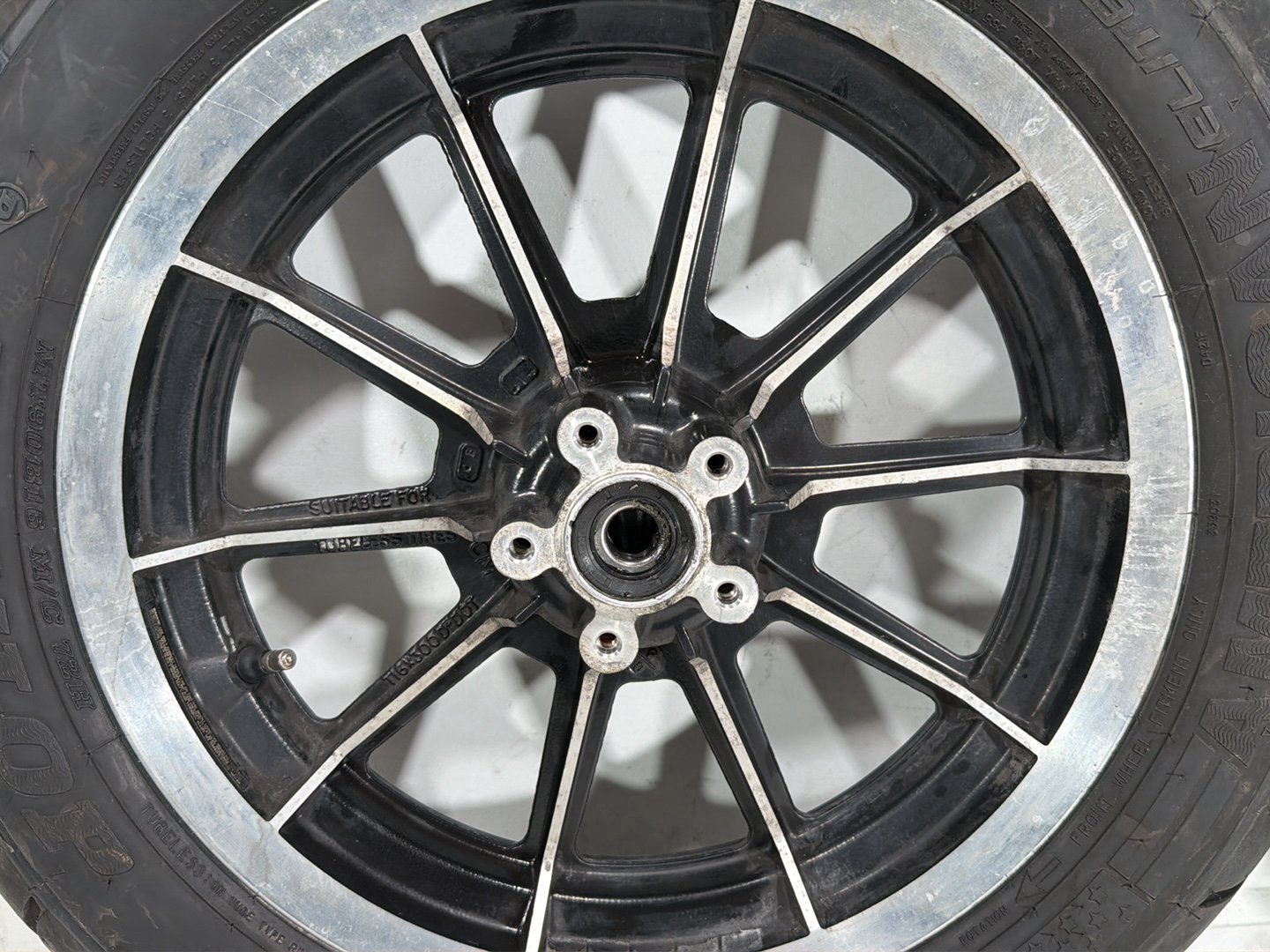 1994 Harley Electra Glide Touring Classic OEM Front & Rear Wheel Rim Tire 16"