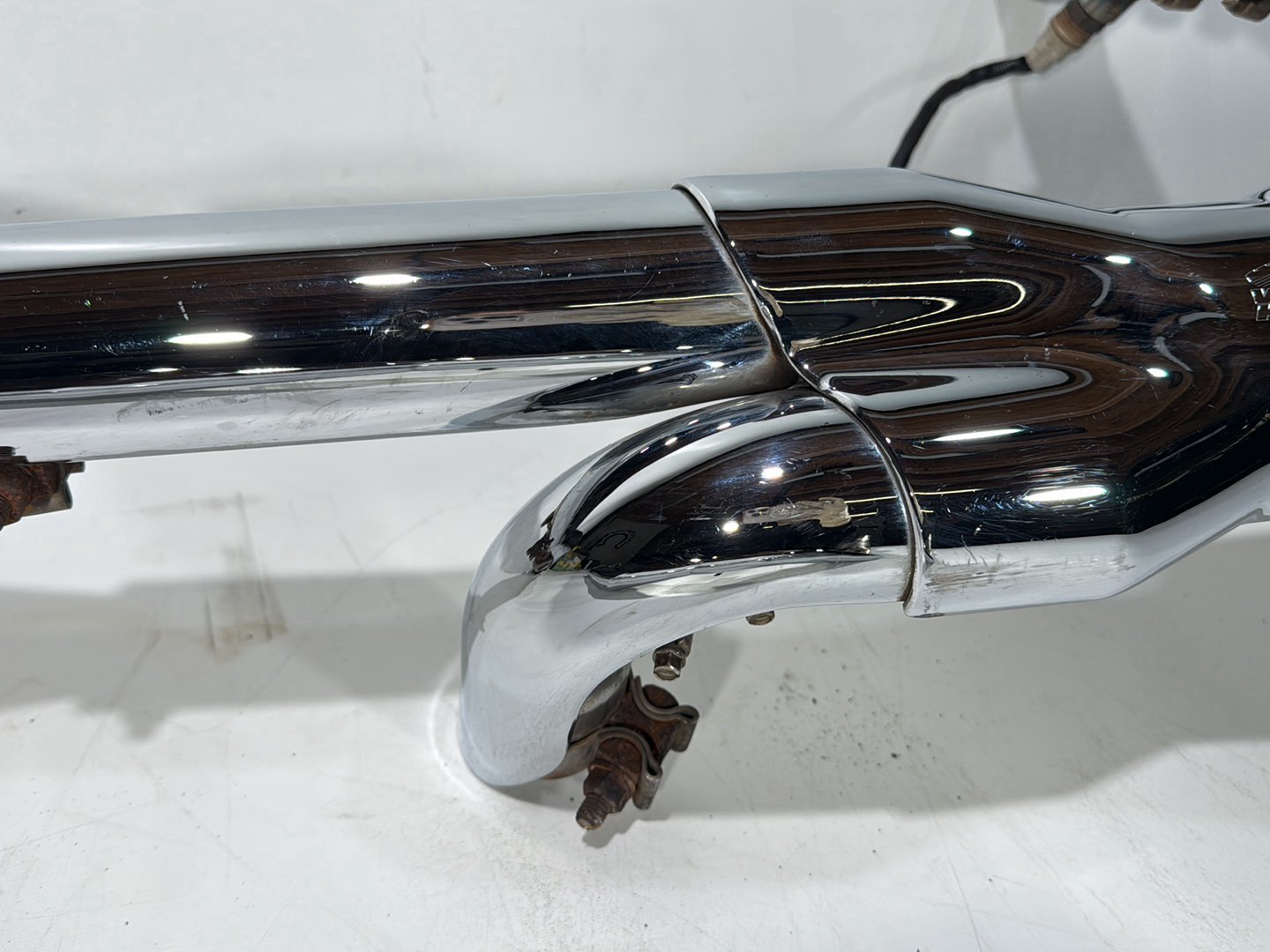 2007 - 2011 Harley-Davidson Touring Street Glide Exhaust Header Pipes Muffler Vance & Hines 	65591-09