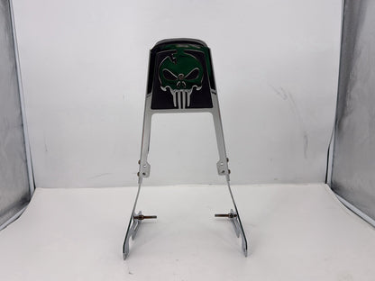 2003 Harley Sportster XL1200C 1200 Custom Anniversary OEM Rear Sissy Bar w/ Backrest Cushion Pad