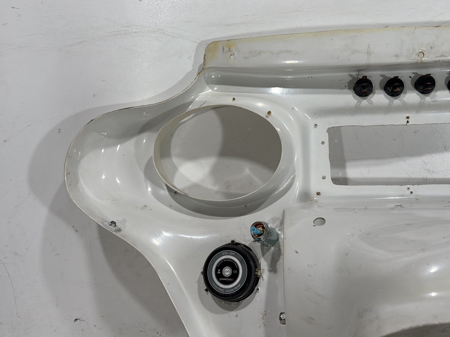 1996 Harley Road King Touring Police FLHPI OEM Front Inner Batwing Fairing Cover