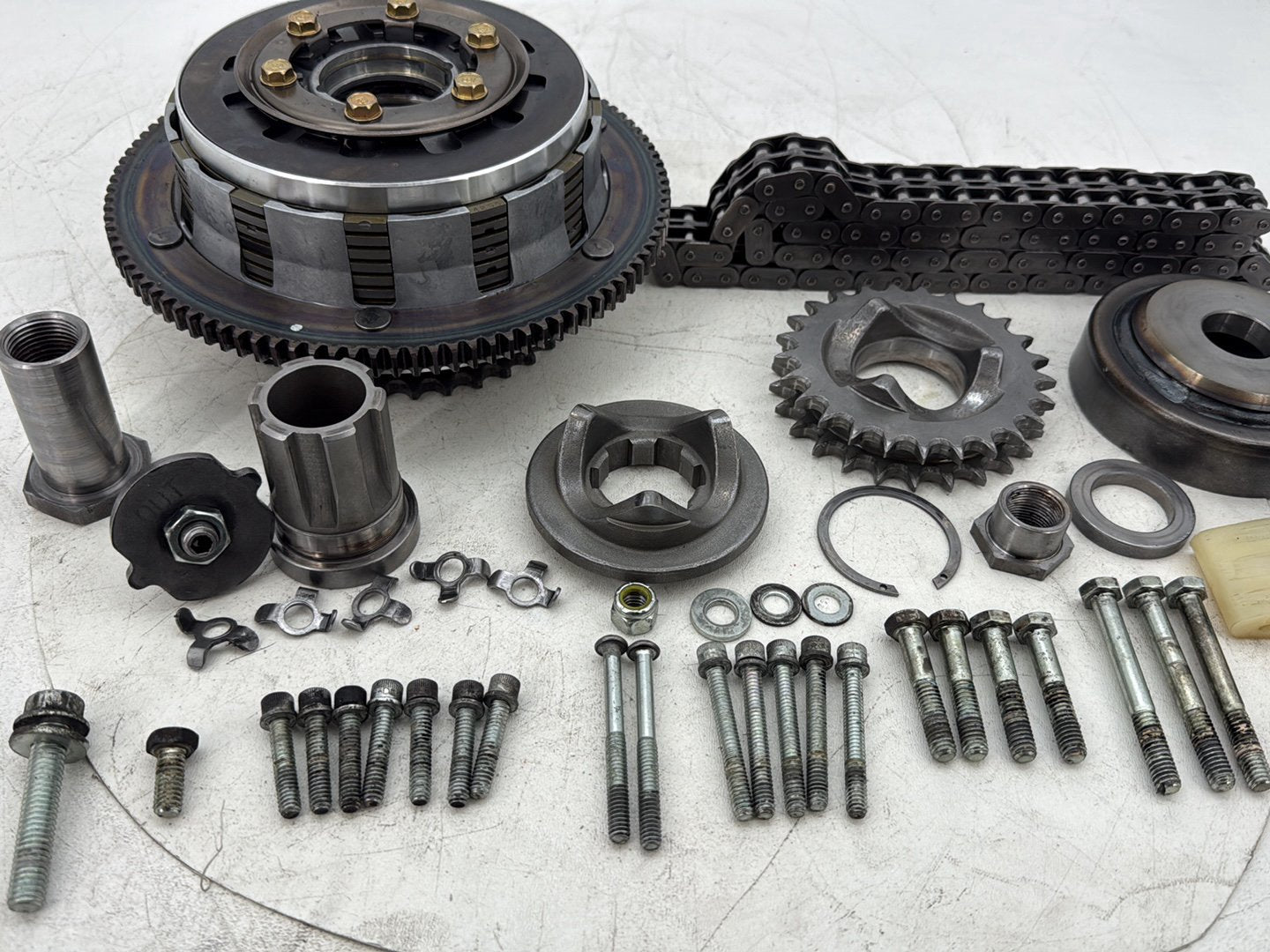 2003 Harley Dyna Wide Glide FXDWG OEM Clutch Basket Chain Tensioner Kit