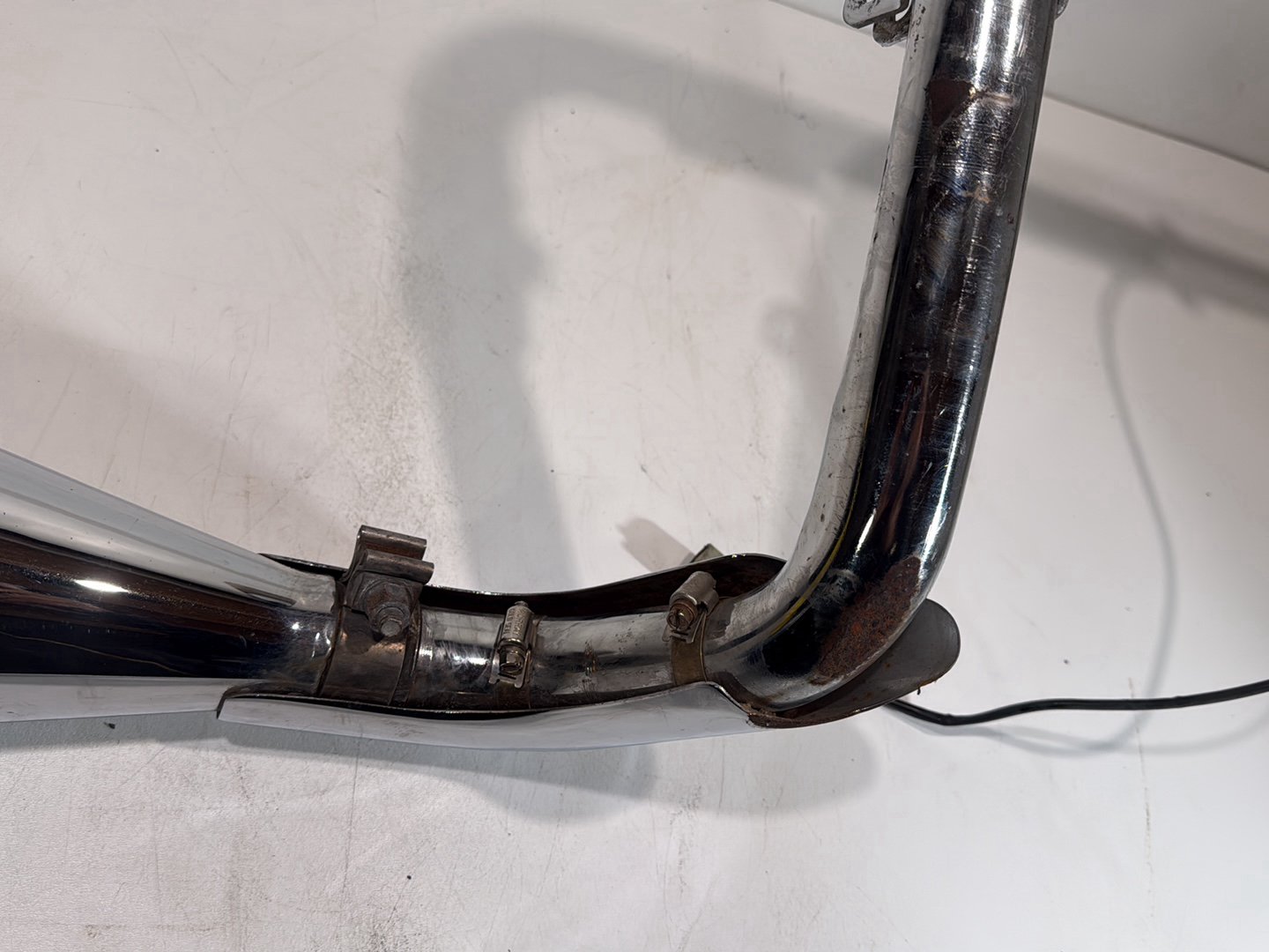 2008 - 2016 Harley-Davidson Touring Street Glide Exhaust Header Pipes Muffler Vance & Hines 66855-10A