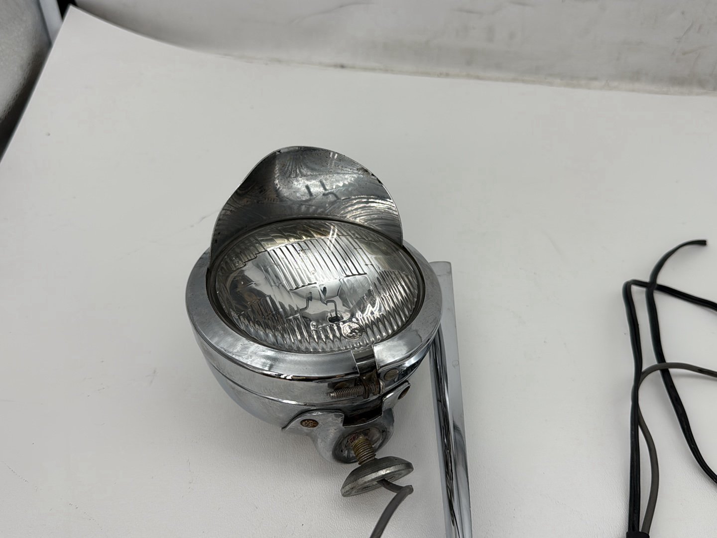 1991 Harley Heritage Softail Classic FLSTC OEM Front Turn Signal Indicators Aux Light Bar