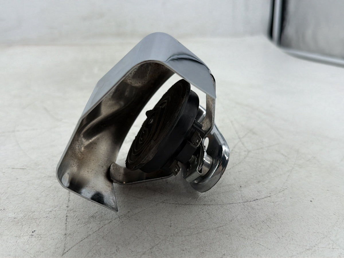 2013 Harley Electra Glide Touring CVO Eagle OEM Horn Signal Klaxon Chrome Cover