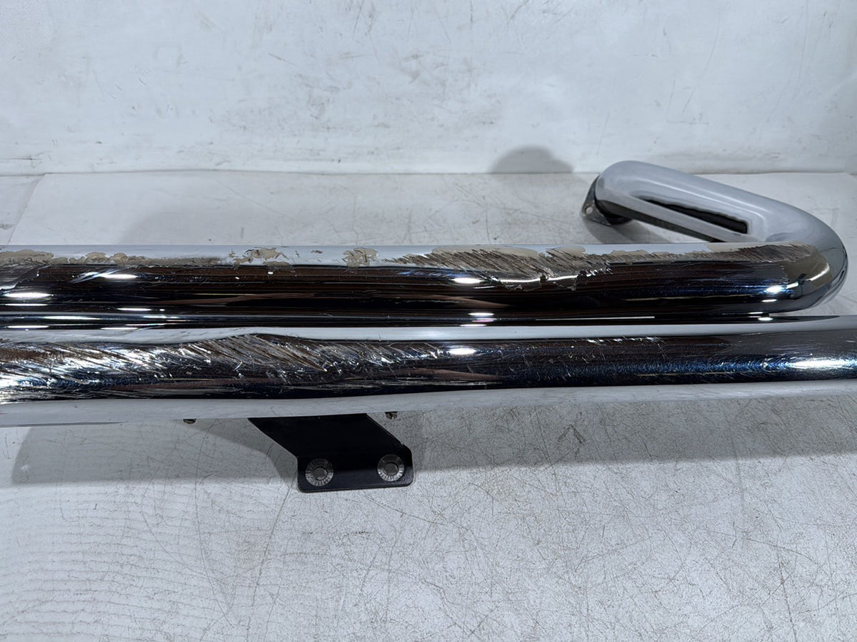 2003 Harley Softail Deuce FXSTD OEM Exhaust Header Pipes Vance & Hines SCRATCHED