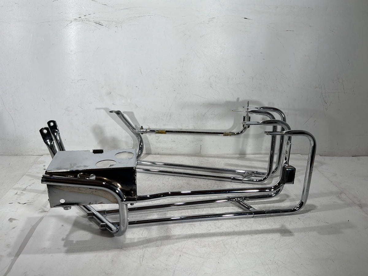 1990 Harley Electra Glide Touring OEM Rear Left Right Saddlebag Guard Rails Bar