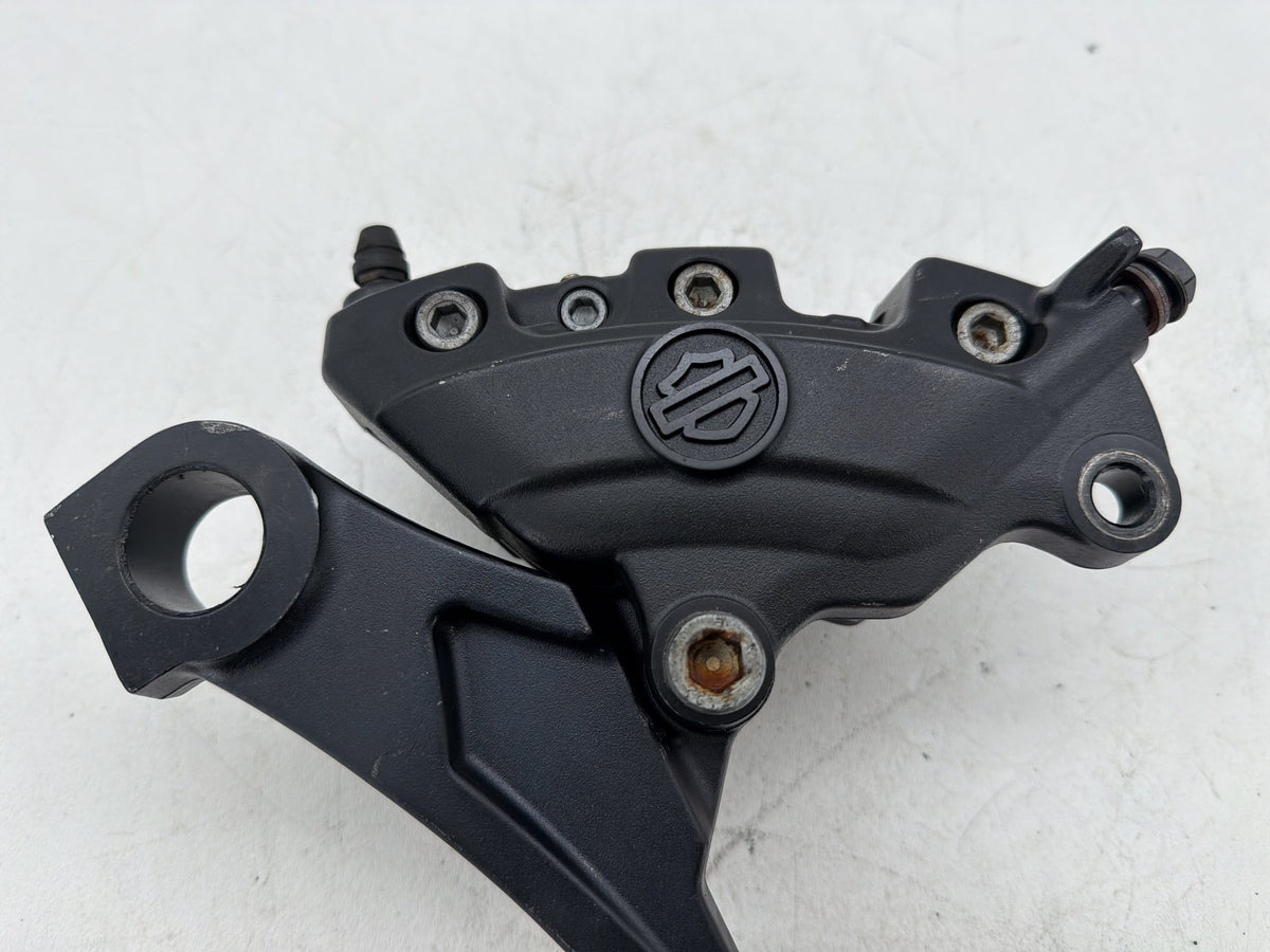 2014 Harley Electra Glide Touring Ultra OEM Rear Back Brake Caliper w/ Bracket