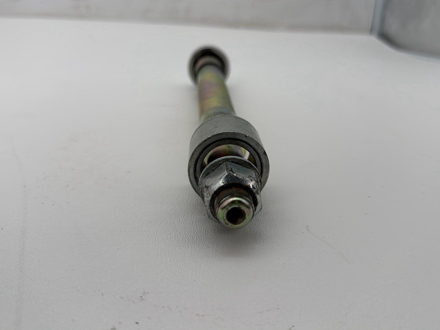 2008 Harley Softail Deluxe FLSTN OEM Front Wheel Axle Bolt Shaft