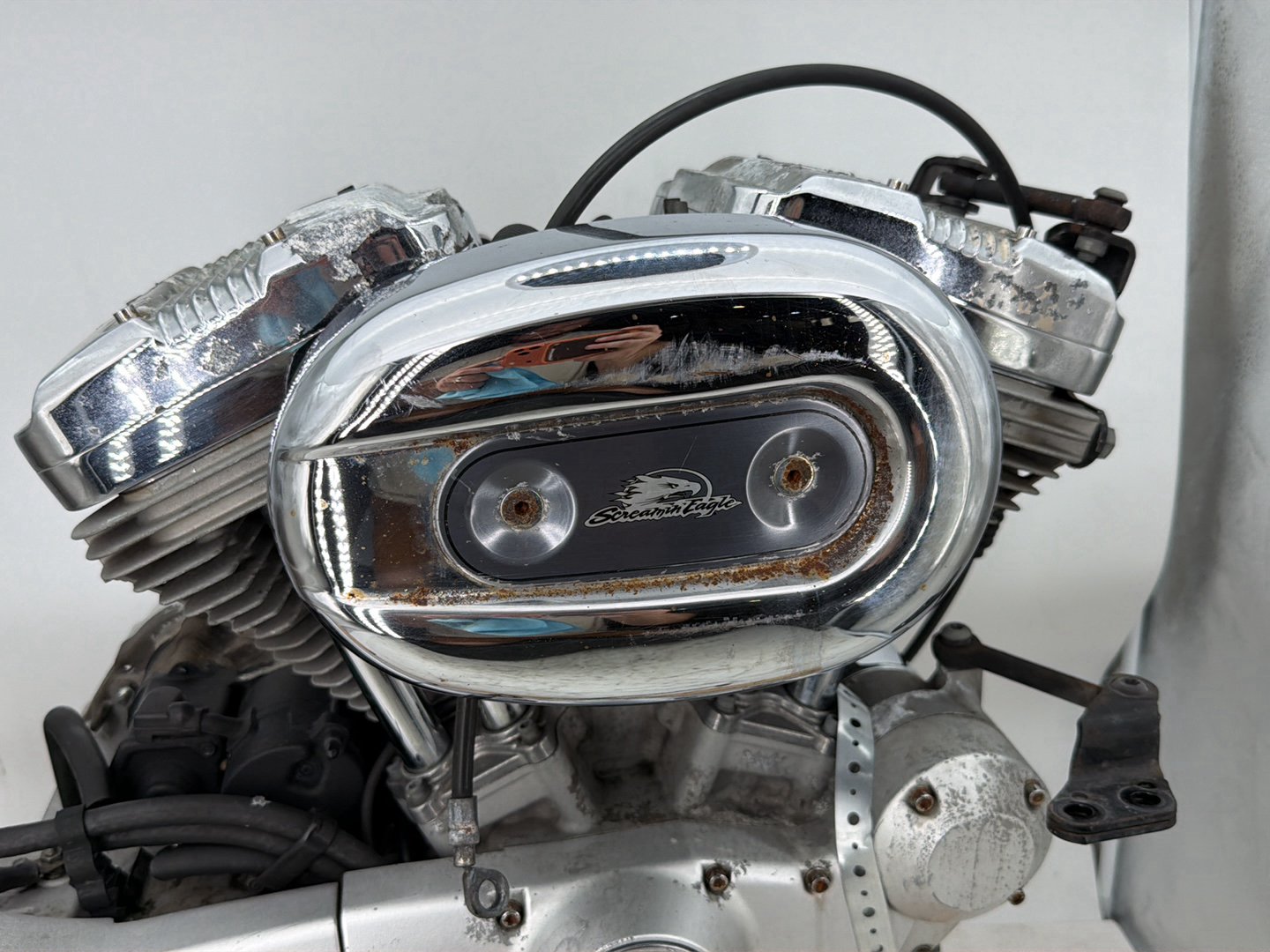 2004 - 2013 Harley-Davidson Sportster 883 Custom CARB 883 Engine Motor Transmission 23905-04A