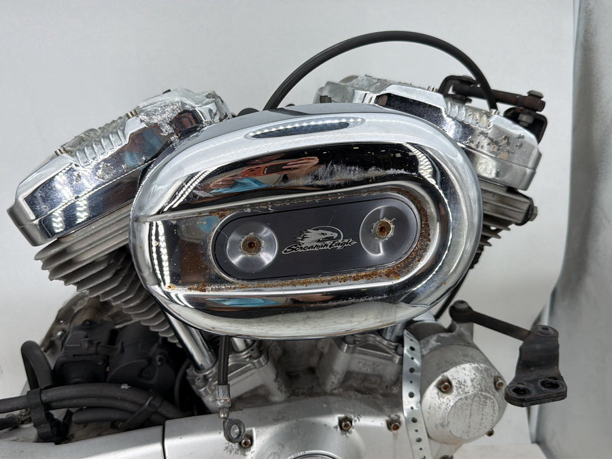 2004 - 2013 Harley-Davidson Sportster 883 Custom CARB 883 Engine Motor Transmission 23905-04A