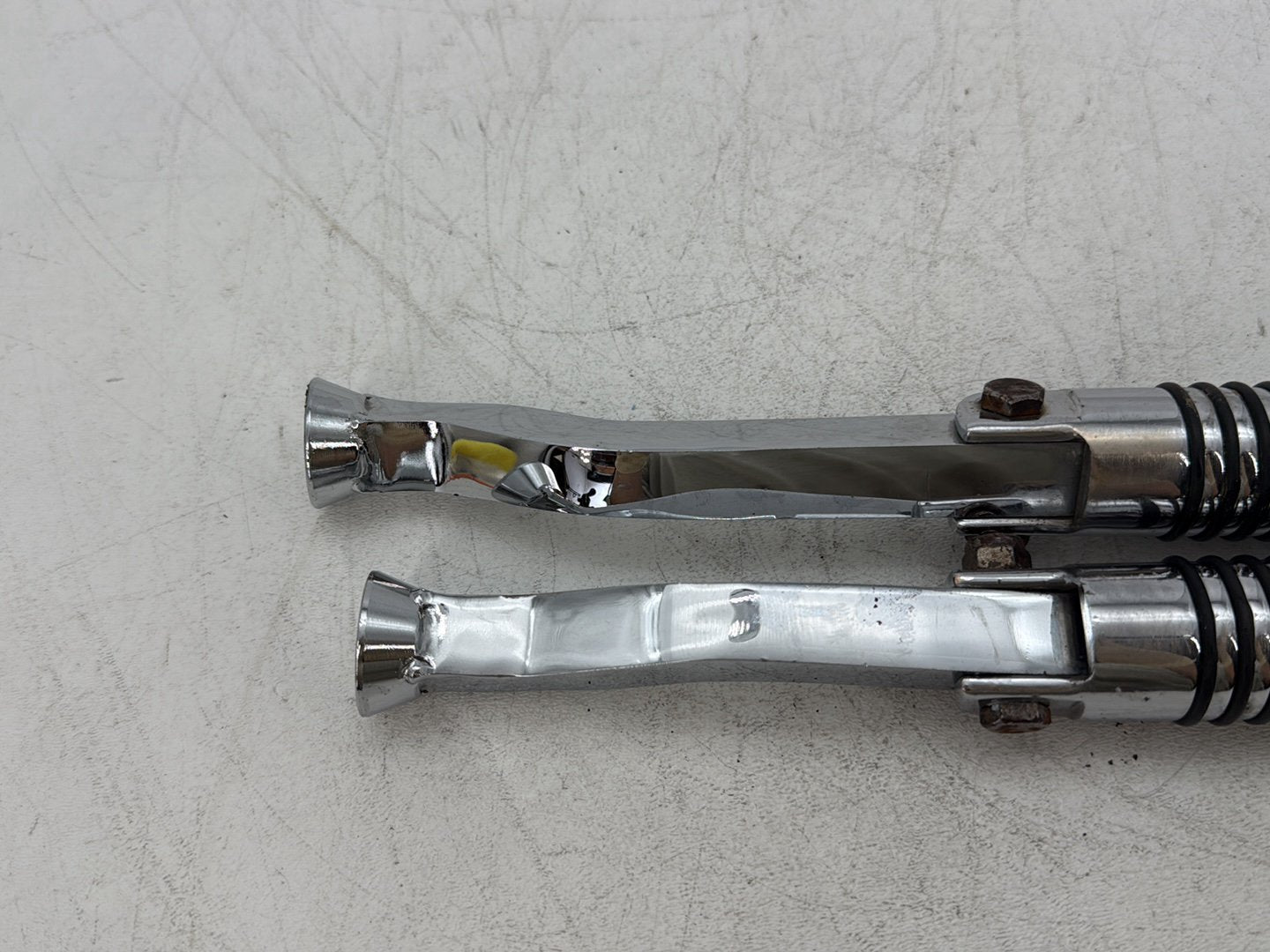 2001 Harley Sportster 883 Hugger XLH883 OEM Passenger Left & Right Foot Pegs