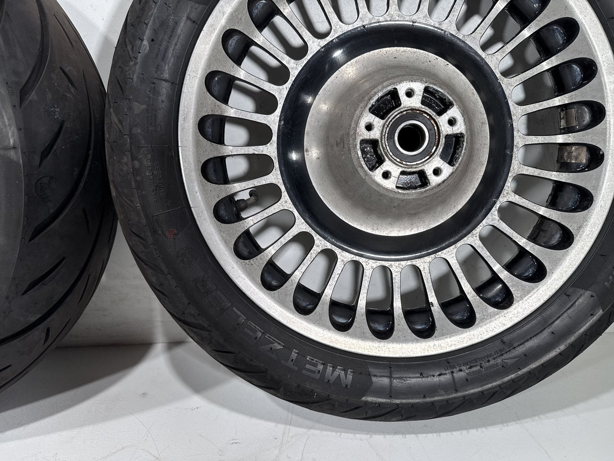2011 Harley Road King Touring FLHR OEM Front & Rear Wheel Rim Tire 16" 17"