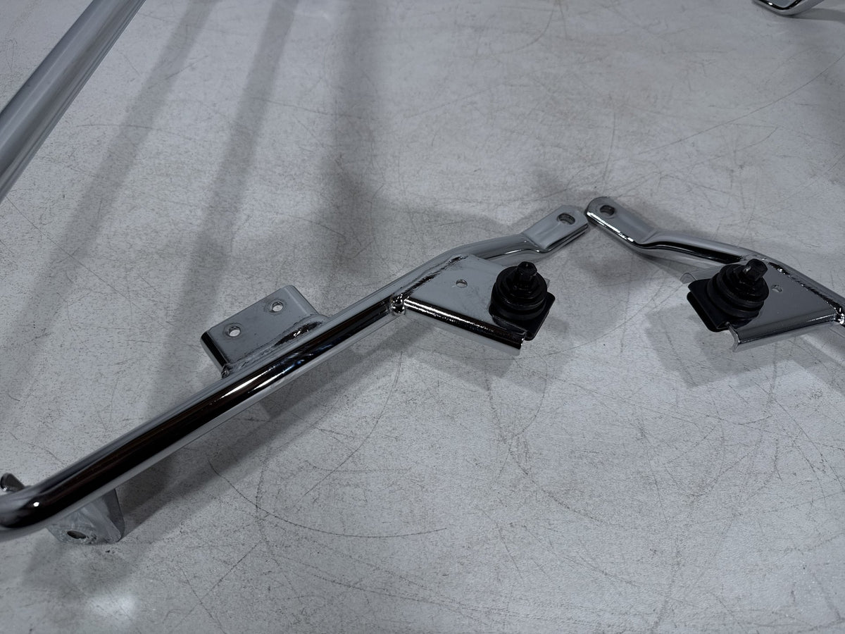 2012 Harley Street Glide Touring OEM Rear Left Right Saddlebag Guard Rails Bar