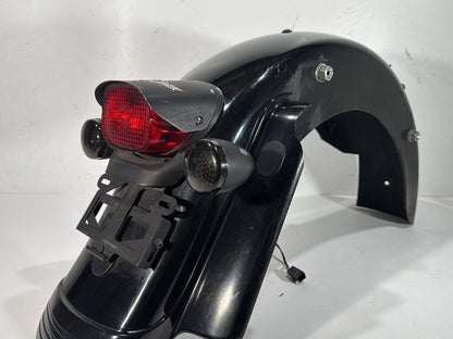 2007 Harley Street Glide Touring FLHX OEM Rear Wheel Fender & Turn Signals Bar