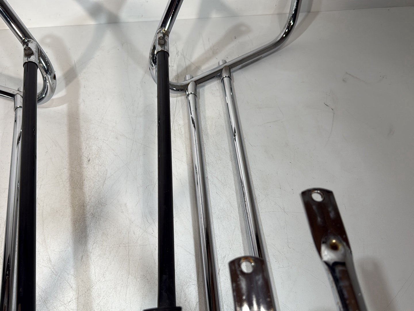 1984 - 1998 Harley-Davidson Touring Electra Glide Classic Rear Left Right Saddlebag Guard Rails Bar  	49193-93