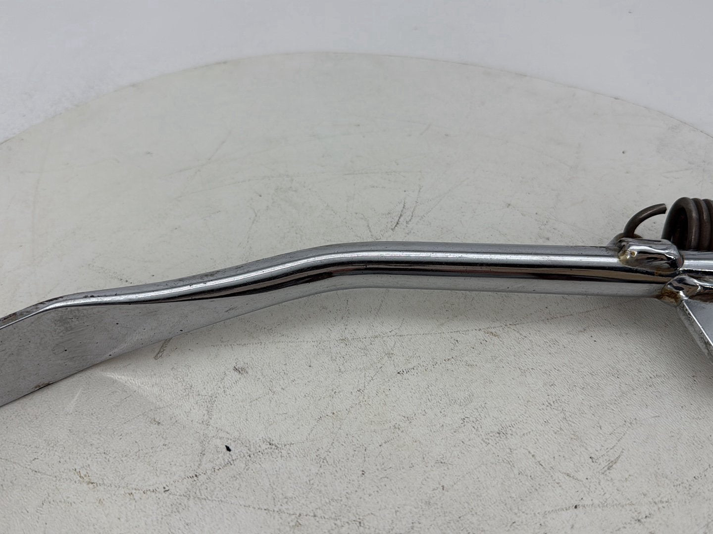 2012 Harley Dyna Fat Bob FXDF 103 OEM Left Side Jiffy Kick Stand & Spring