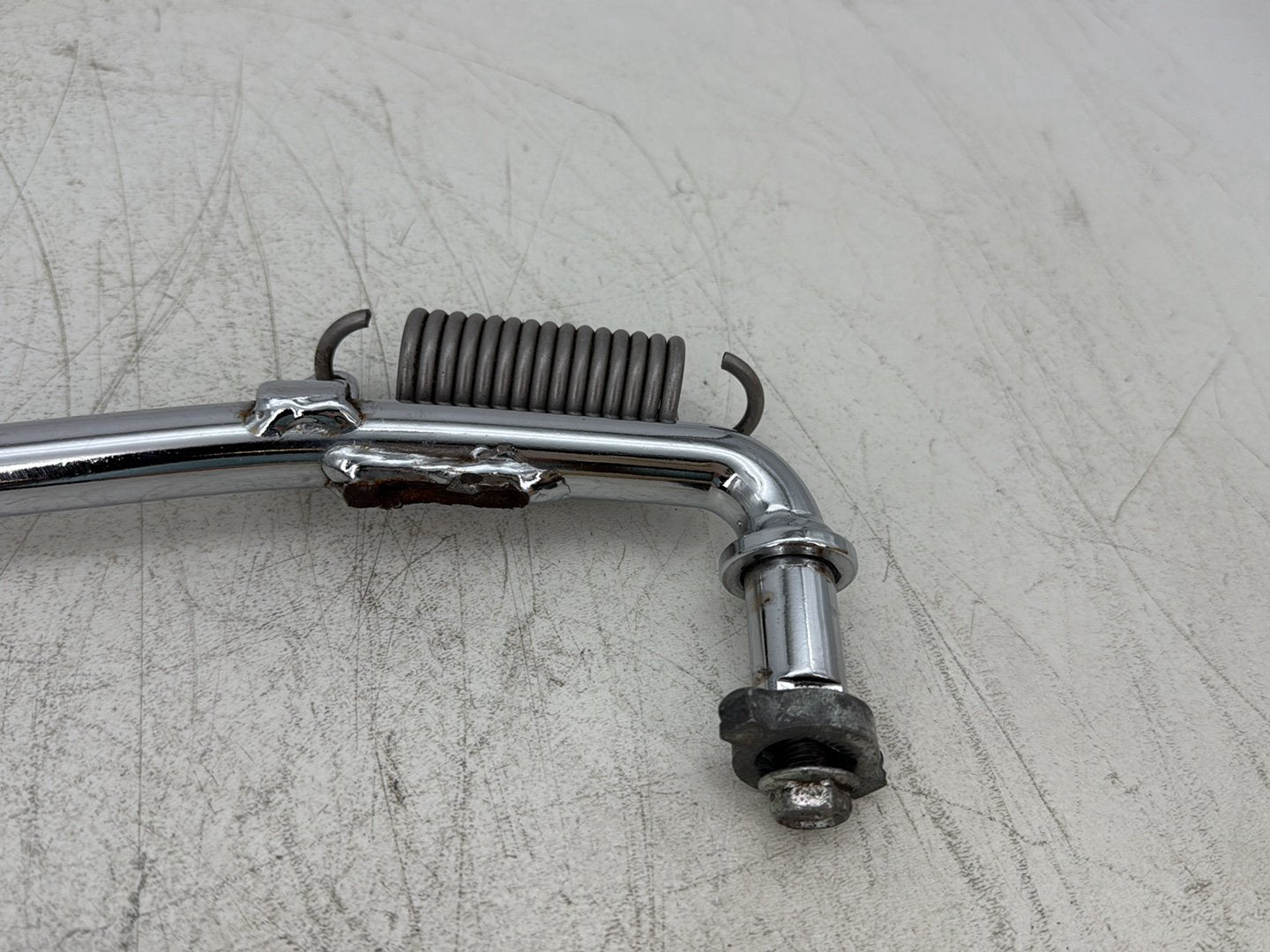 2007 Harley Dyna Street Bob FXDBI OEM Left Side Jiffy Kick Stand & Spring