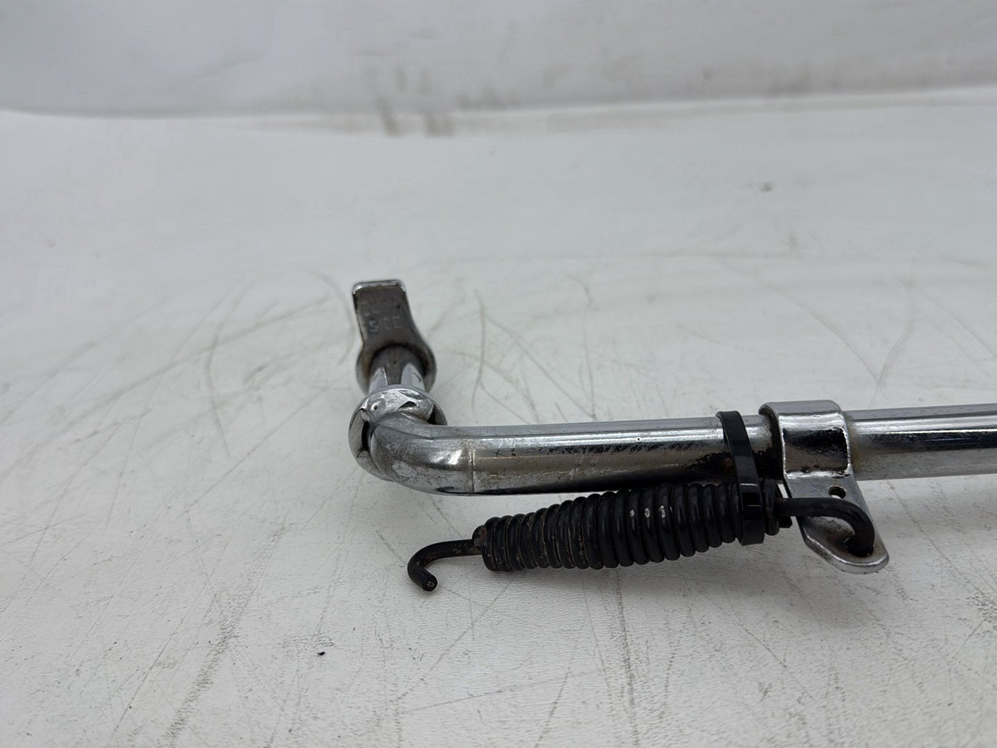 2005 Harley Heritage Softail Classic OEM Left Side Jiffy Kick Stand &amp; Spring