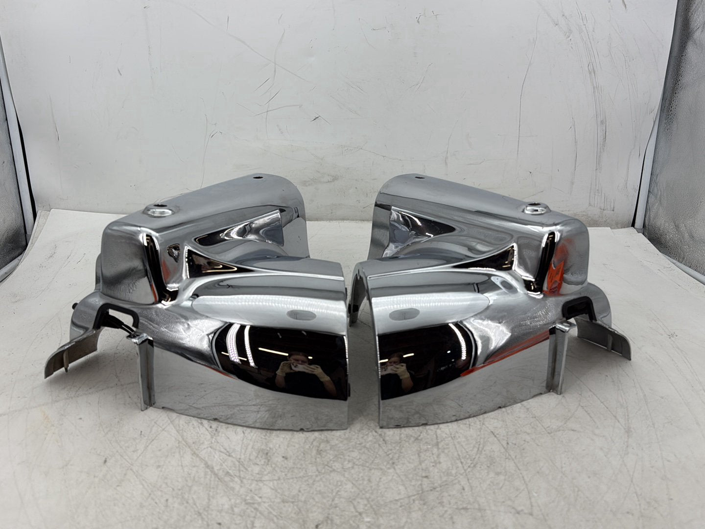 1995 Harley Road King Touring FLHR OEM Left & Right Headlamp Nacelle Covers
