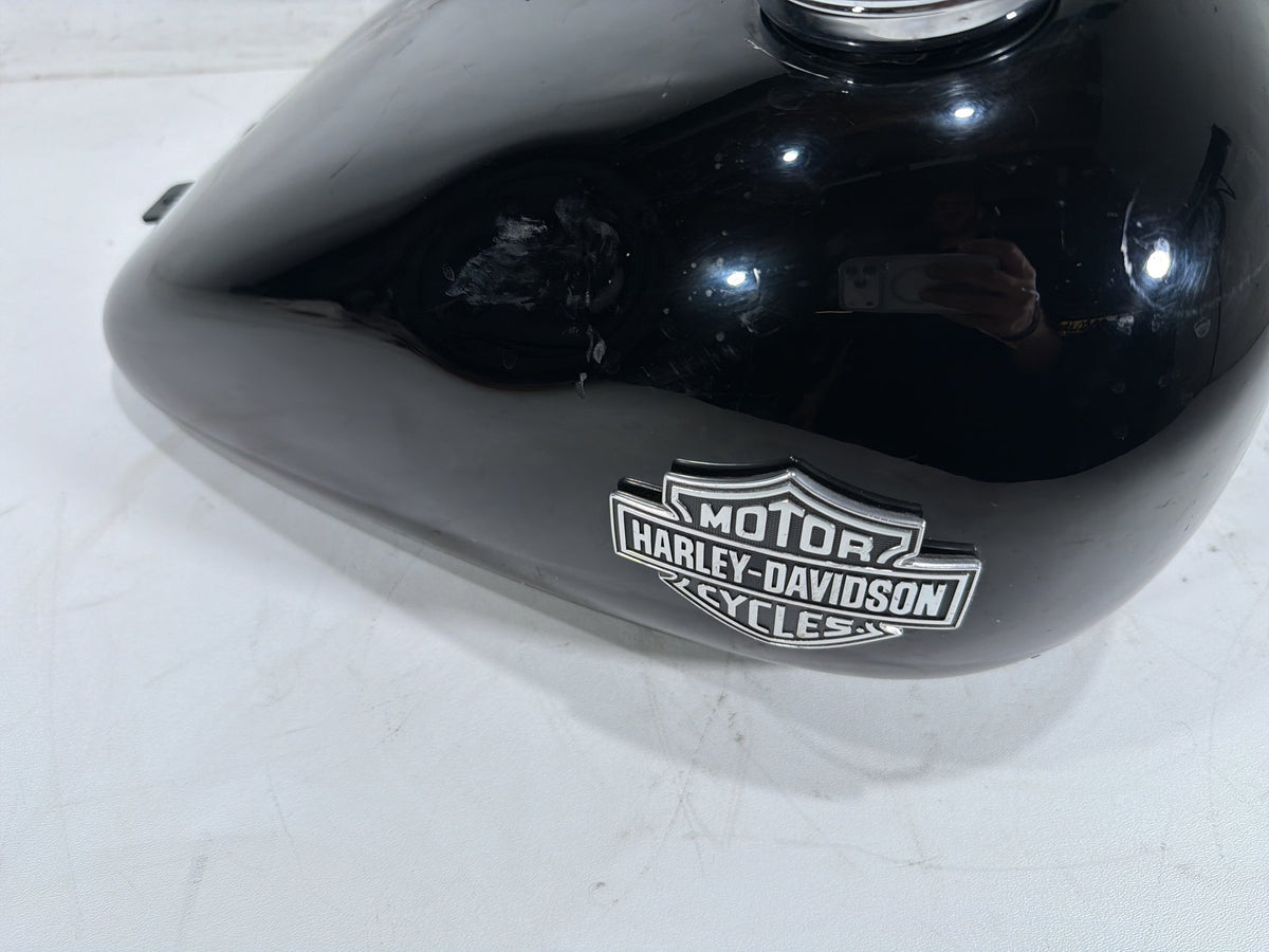 2014 Harley Softail Slim FLS OEM Fuel Gas Tank Gasoline Reservoir - DENTED -
