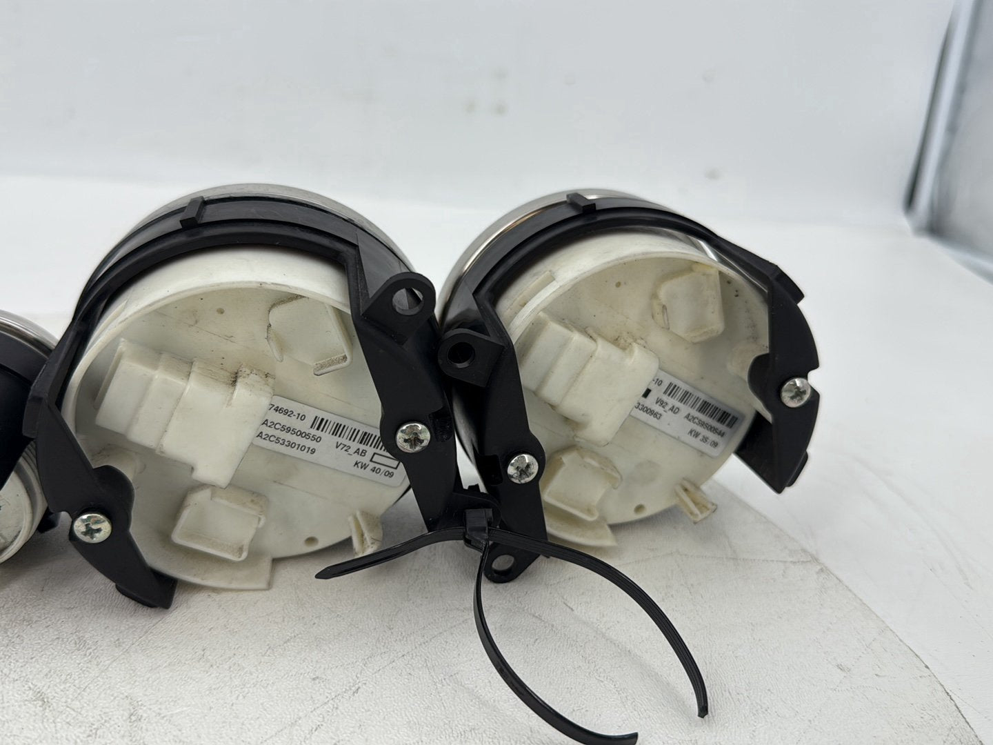 2007 - 2016 Harley-Davidson Touring Electra Glide Ultra Air Oil Volt Fuel Tacho Speedo Gauges Platinum face
