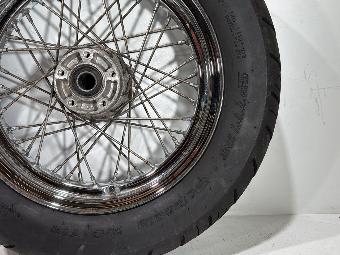 2006 Harley Touring FLHTCI Electra Glide Classic OEM Front Rear Wheel Rim Tire Spoked