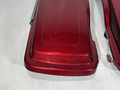 2007 - 2012 Harley-Davidson Touring Electra Glide Ultra Left & Right Saddlebag Lid Cover Caps 90756-93