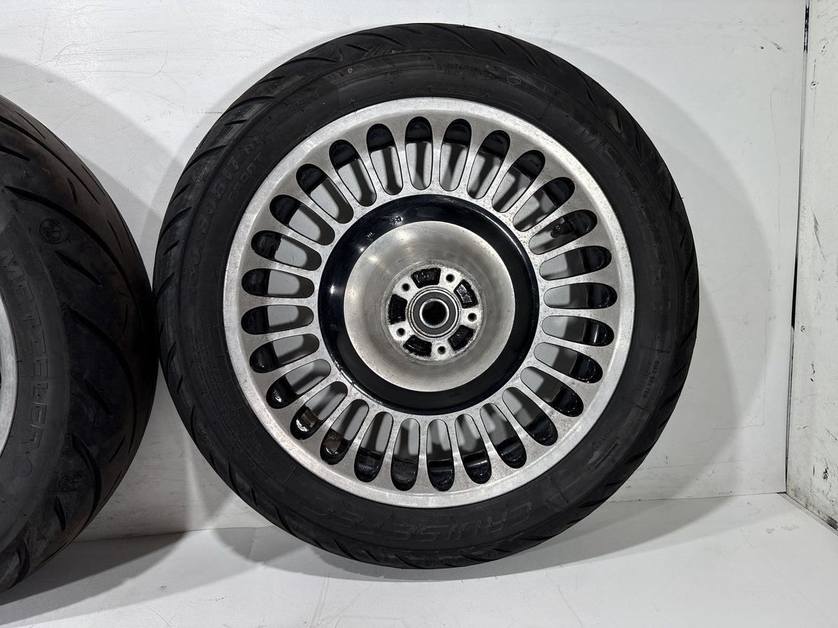 2011 Harley Road King Touring FLHR OEM Front & Rear Wheel Rim Tire 16" 17"