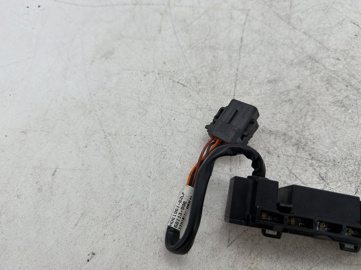 2010 Harley Road King Touring Police OEM Dash Indicator Lamp Wire Plug In