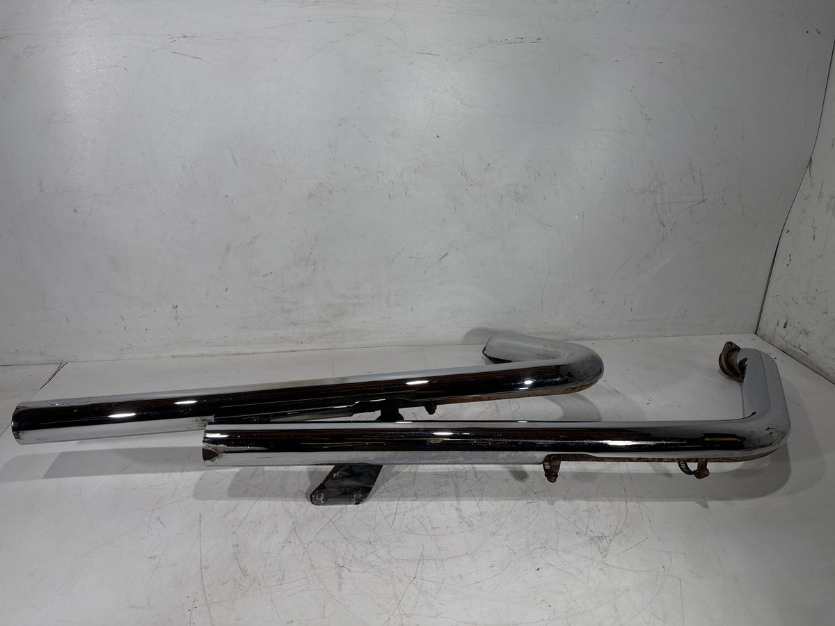 2001 Harley Softail Standard FXST Exhaust Header Pipes Muffler HOOKER Step Tuned