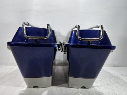 2006 Harley Touring FLHTCI Electra Glide Classic OEM Left Right Saddlebags Luggage NOKey