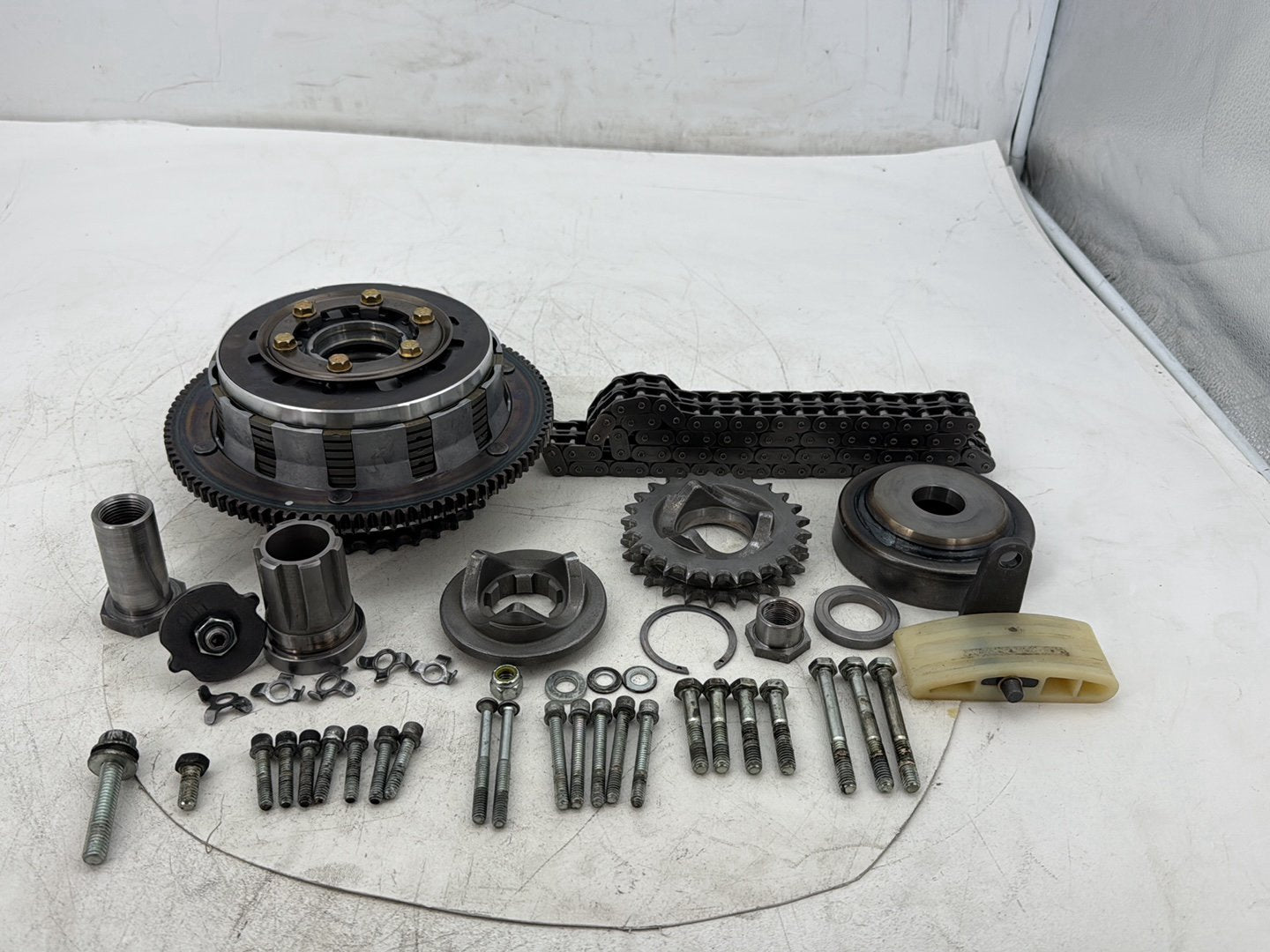 2003 Harley Dyna Wide Glide FXDWG OEM Clutch Basket Chain Tensioner Kit