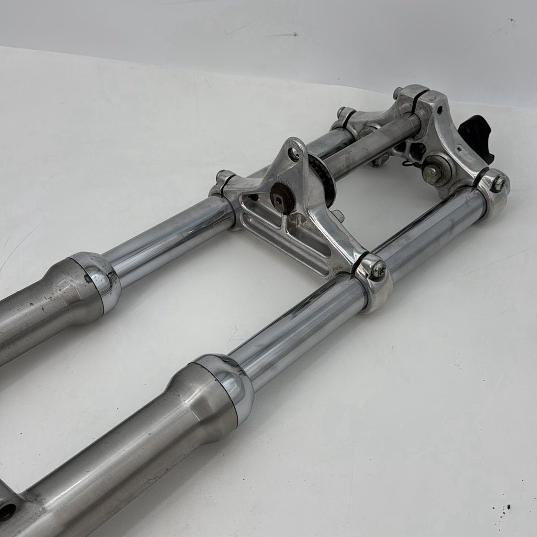1991 - 2003 Harley-Davidson Sportster Base 1200 Front Triple Tree Set & LH RH Fork Legs Sliders  	45901-00