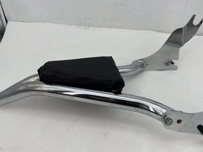 2013 Harley Street Glide Touring FLHX OEM Rear Sissy Bar w/ Backrest Cushion Pad
