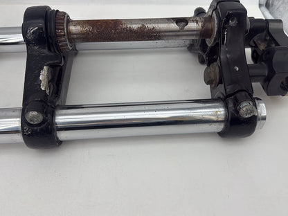 2004 - 2022 Harley-Davidson Sportster 1200 Nightster Front Triple Tree Set & LH RH Fork Legs Sliders 46758-07