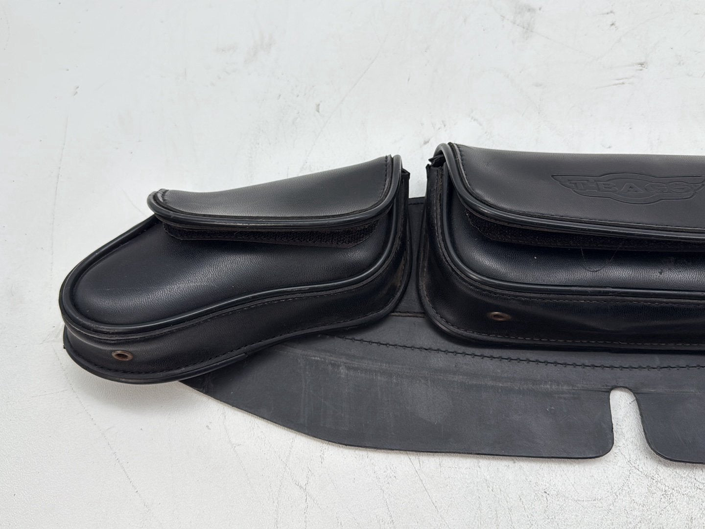 2006 Harley Touring FLHTCI Electra Glide Classic OEM Front Onboard Tool Bag Leather Storage
