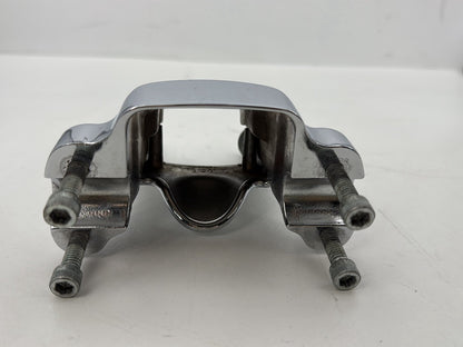 2009 Harley Sportster XL1200C 1200 Custom OEM Front Handlebar Riser Top Clamp Chrome
