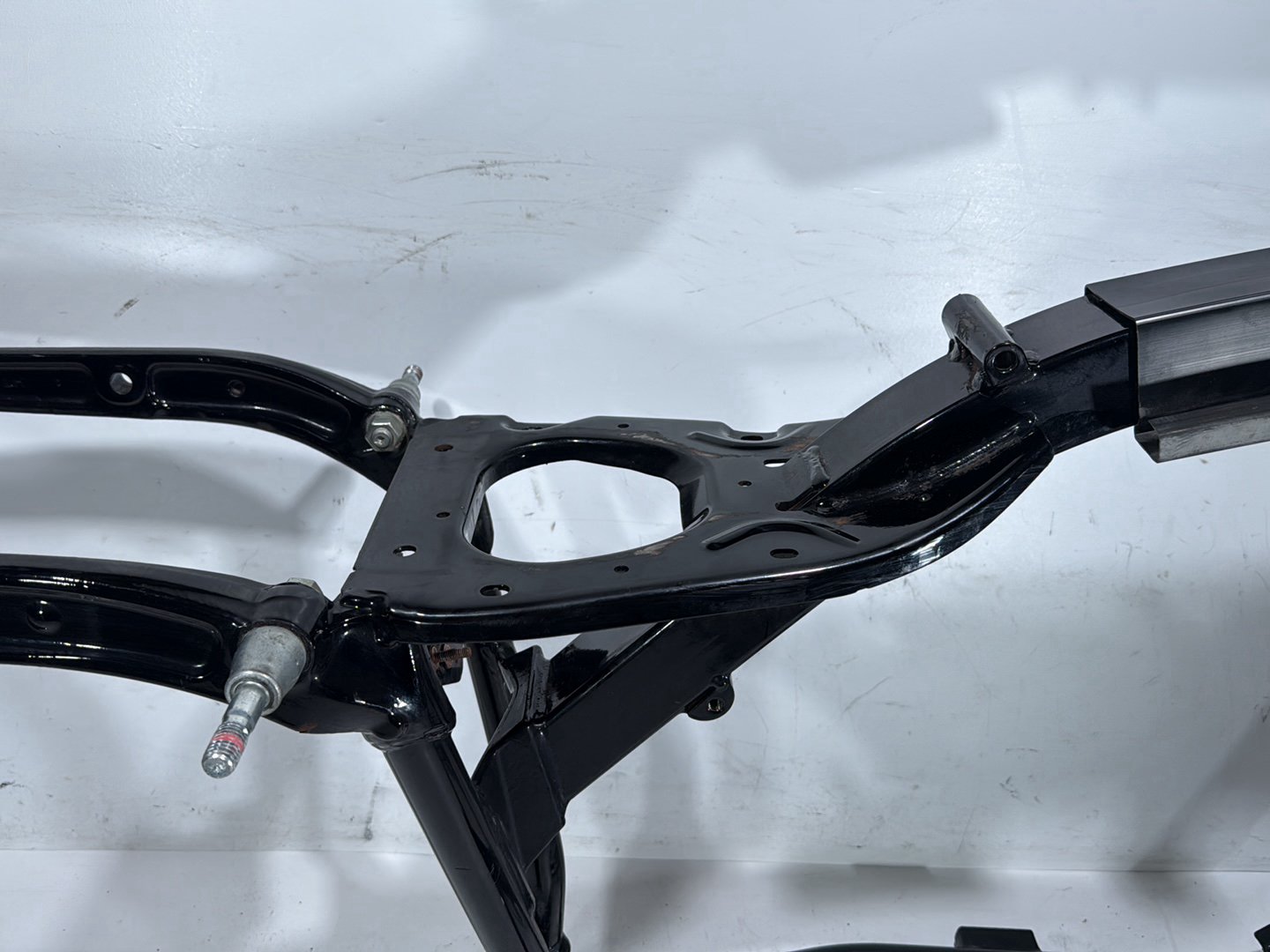 2008 Harley Dyna Fat Bob FXDF OEM Body Main Frame Chassis 29 degree rake CLN CLR