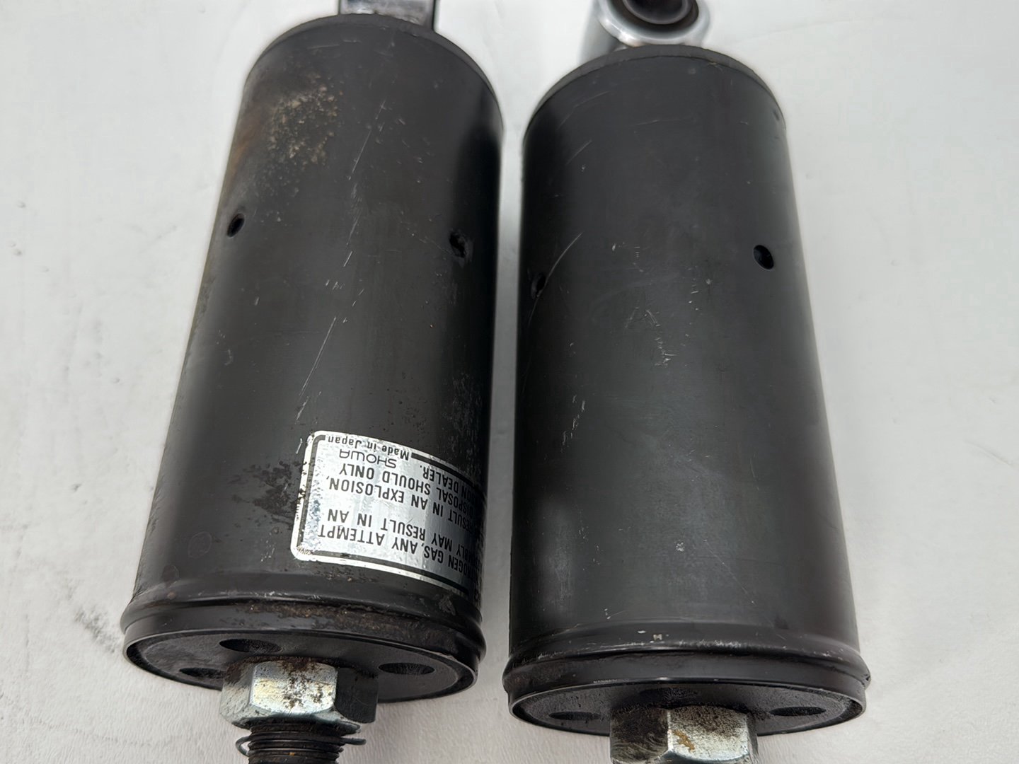 1991 Harley Heritage Softail Classic FLSTC OEM Rear Left Right Shock Absorbers
