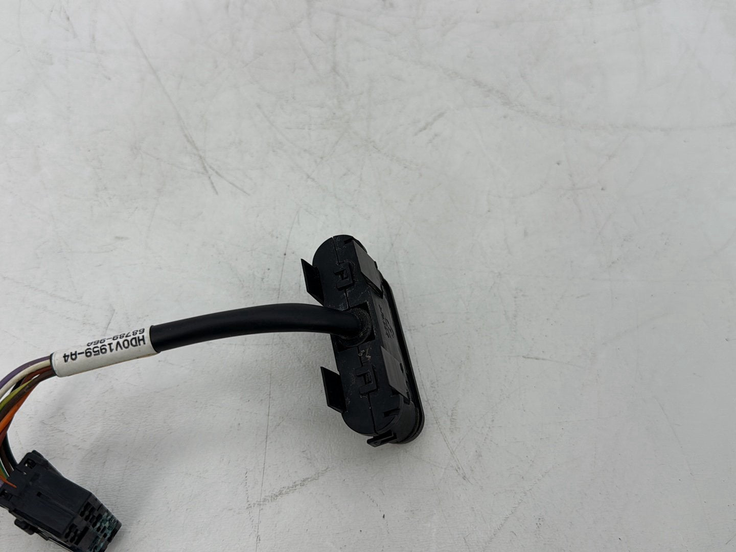 2008 Harley Touring FLHTCU Electra Glide Ultra OEM Dash Indicator Lamp Wire Plug In