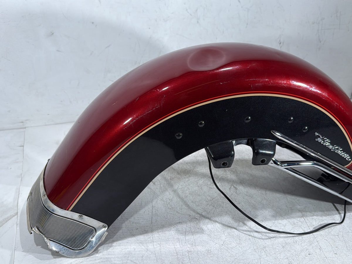 2007 Harley Electra Glide Touring Ultra OEM Front Wheel Fender Shell Panel Dent!